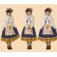 Crucis Ouverture de l'Opera Blouse Cardigan Skirt JSK and OP(Reservation/2 Colours/Full Payment Without Shipping)
